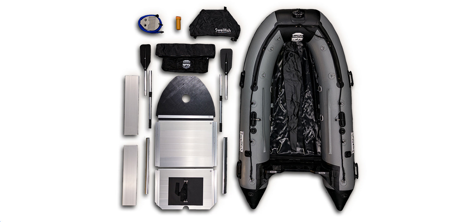 What is included with a Swellfish Classic Inflatable Boat