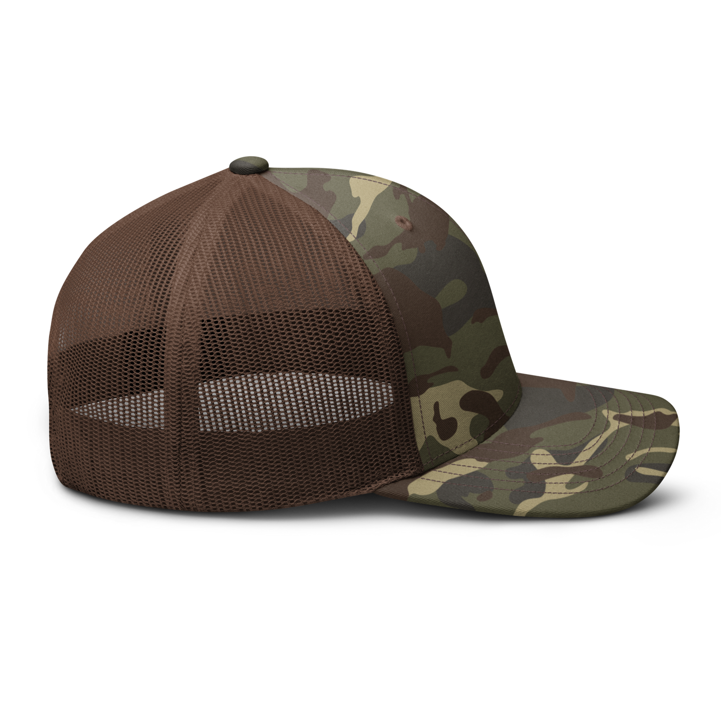 Camo Swellfish Trucker Hat