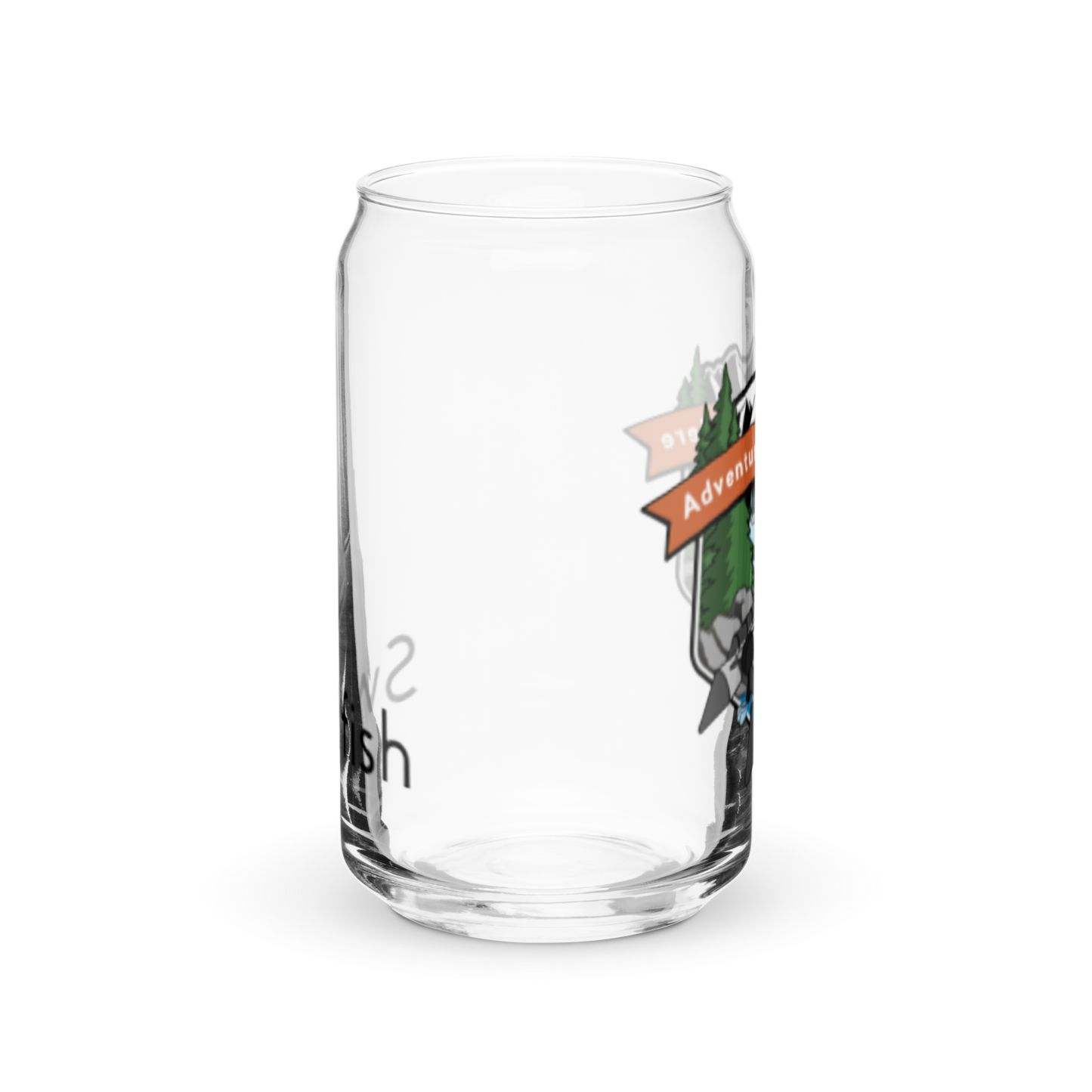 Your Adventure Starts Here Drinking Glass