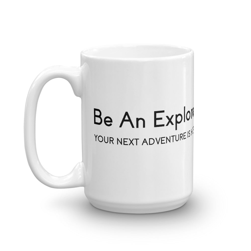 White Glossy Mug - Swellfish Outdoor Equipment Co.