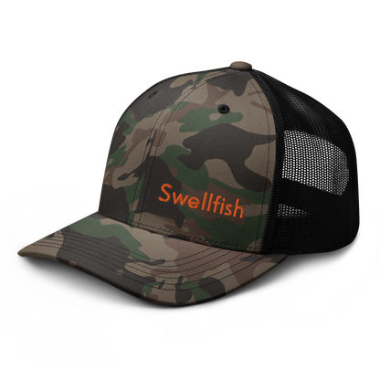 Camo Swellfish Trucker Hat