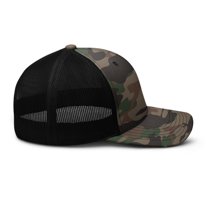 Camo Swellfish Trucker Hat