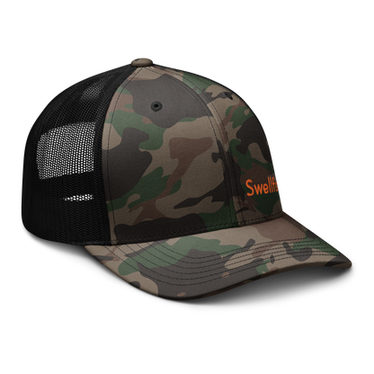 Camo Swellfish Trucker Hat