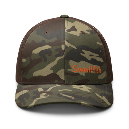 Camo Swellfish Trucker Hat