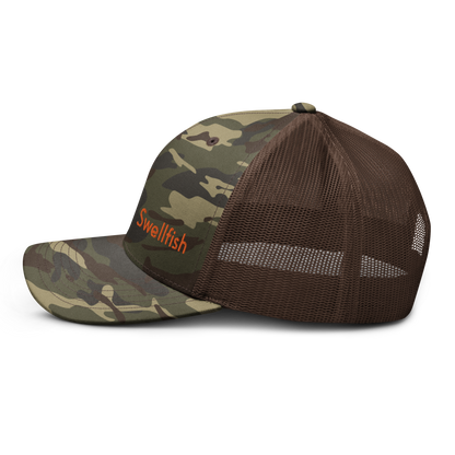 Camo Swellfish Trucker Hat