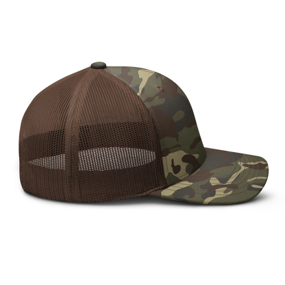 Camo Swellfish Trucker Hat