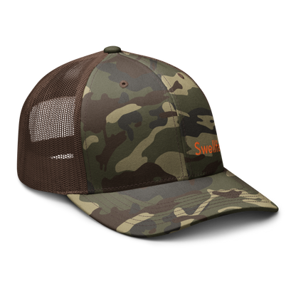 Camo Swellfish Trucker Hat