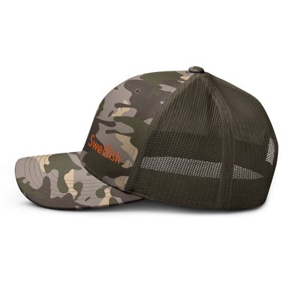 Camo Swellfish Trucker Hat