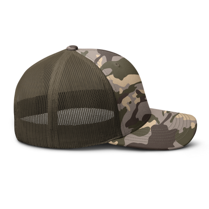 Camo Swellfish Trucker Hat