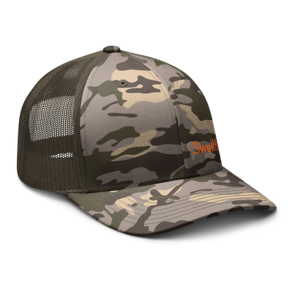 Camo Swellfish Trucker Hat