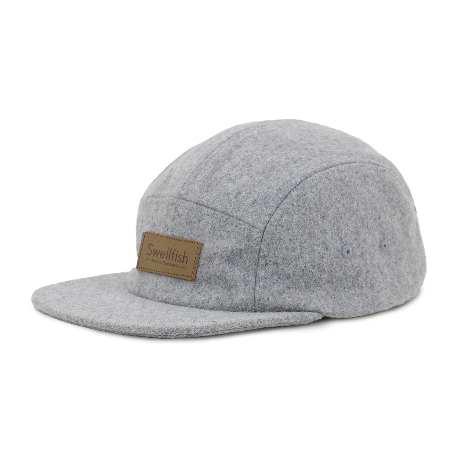 Felted Wool 5 Panel Campers Hat - Swellfish Outdoor Equipment Co.