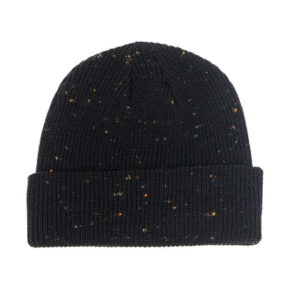 The Black Speckled Zissou Captains Beanie - Swellfish Outdoor Equipment Co.